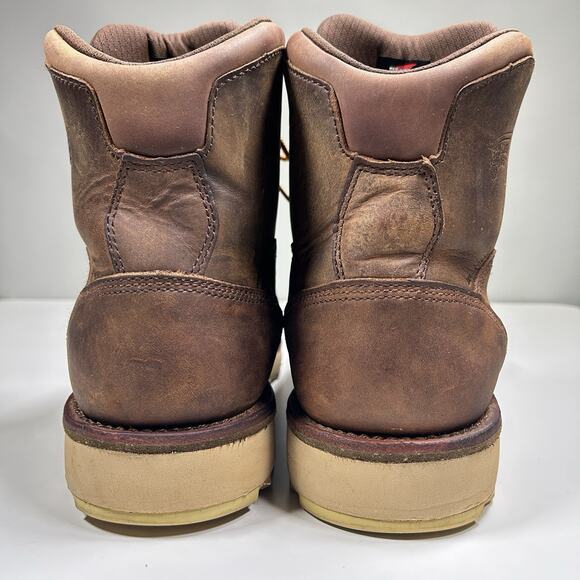 Red Wing 2440 Safety Toe Work Boots Men’s 12 EE Wide Moc Toe Leather main image 6
